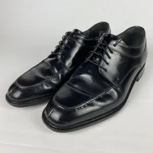 Florsheim Richfield black leather dress shoes 9.5 D Made in India *SCUFFS READ