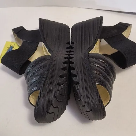 Fly London Wedge Sandals NWT
