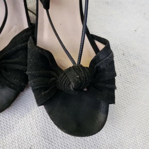 For love and lemons Marais collaboration wraparound block heel sandals