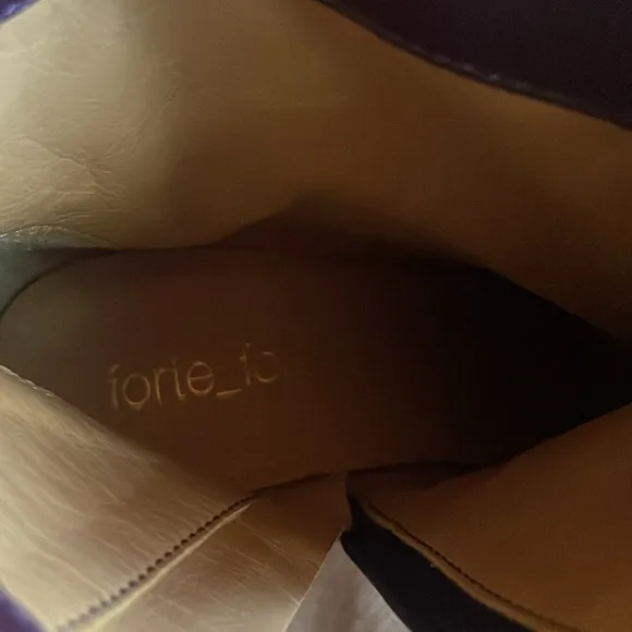 FORTE FORTE ankle boots wood heel