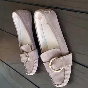Frances Valentine 'Teddy' Loafers, Tan, 8