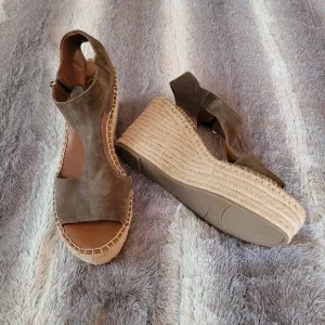 Franco Sarto Espadrille Wedge sandals NWOT SIZE 9.5