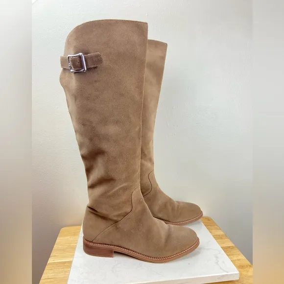 FRANCO SARTO Halloway Suede Knee High Boots