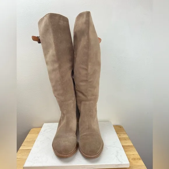 FRANCO SARTO Halloway Suede Knee High Boots