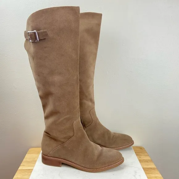 FRANCO SARTO Halloway Suede Knee High Boots