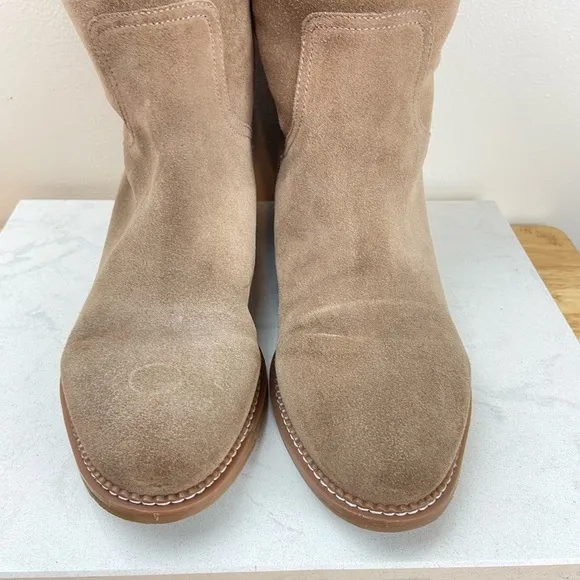 FRANCO SARTO Halloway Suede Knee High Boots