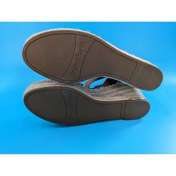 FRANCO SARTO‎ NEW CLEMENS Espadrille Wedge Sandal NEW Was $115