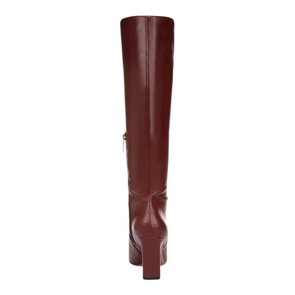 Franco Sarto Women's Bowman Wide Calf Knee High Dress Boots Red Size 7 1/2