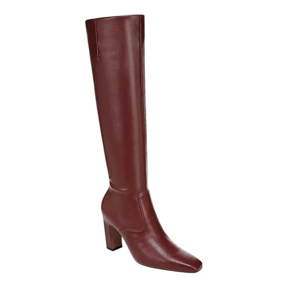 Franco Sarto Women's Bowman Wide Calf Knee High Dress Boots Red Size 7 1/2