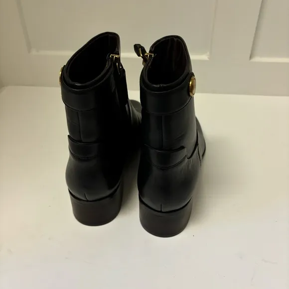 Franco Sarto Women's Jessica Low Heel Ankle Booties Boot Sz 10M