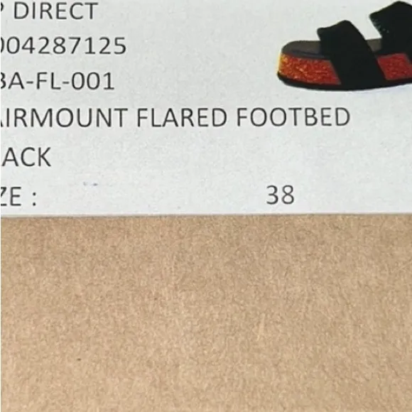 Free People Black Suede Platform Sandals (S5!