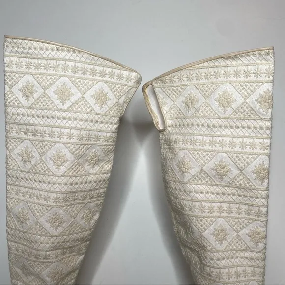 Free People Bren Crochet Slouch Tall Boot 37