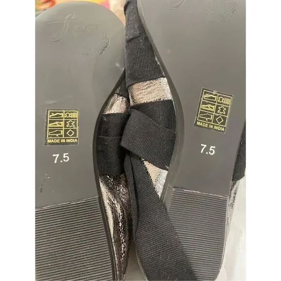 Free People Cece Wrap Ballet Flats Size 7.5