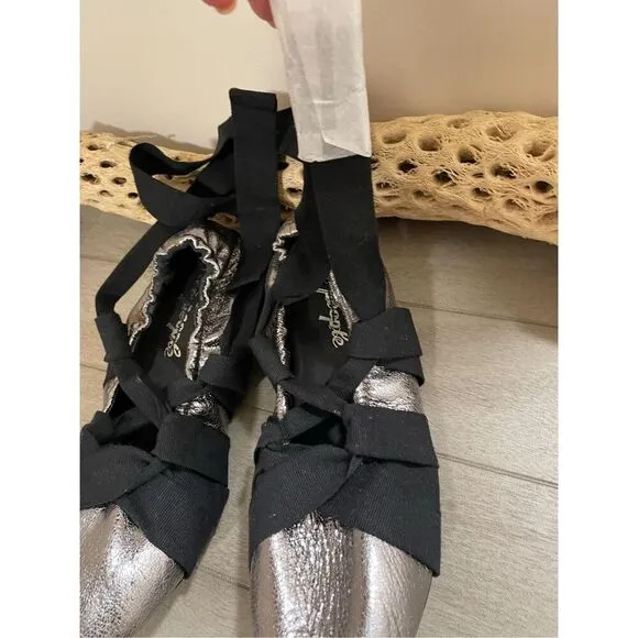 Free People Cece Wrap Ballet Flats Size 7.5