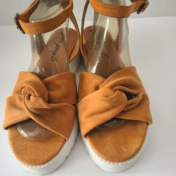 Free People Essex Platform Sandals Size 40 (9-9.5)‎