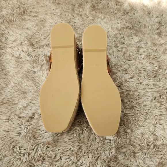 Free People Gable Gladiator Sandals Tan Leather Women's Size 8
