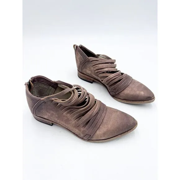 Free People Lost Valley Ankle Boots Size 37