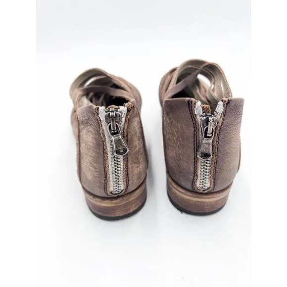 Free People Lost Valley Ankle Boots Size 37