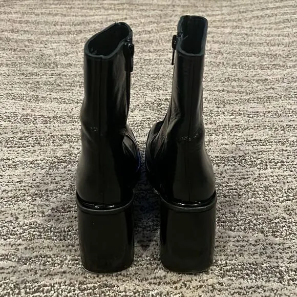 Free People Ruby Shine Platform Boots US 9.5