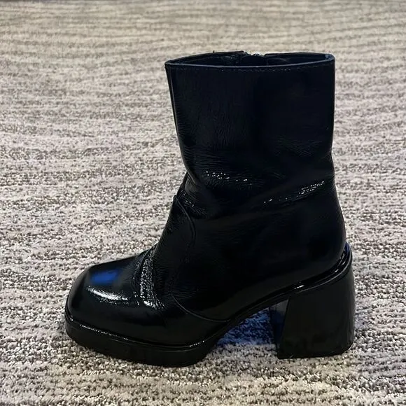 Free People Ruby Shine Platform Boots US 9.5