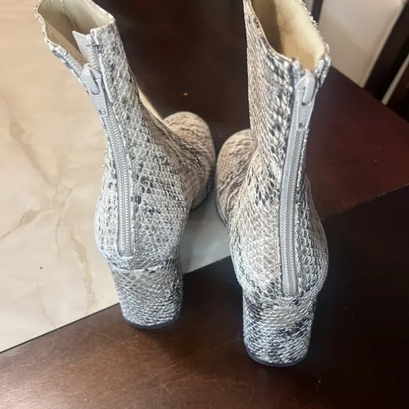 Free People Snake Skin Boots