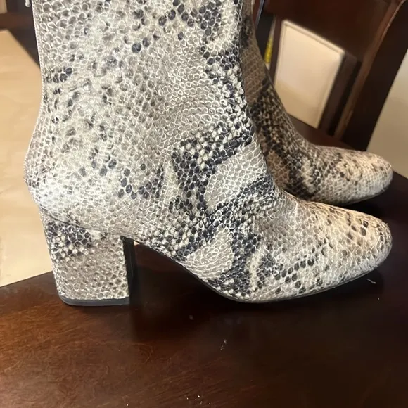 Free People Snake Skin Boots