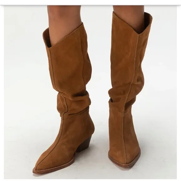 Free People Sway Low Leather Boots