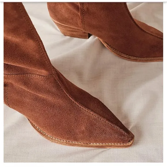 Free People Sway Low Leather Boots