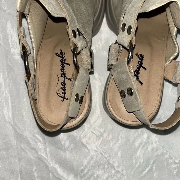 Free People Tan Hybrid Harness Tan Shoes(Size 11)