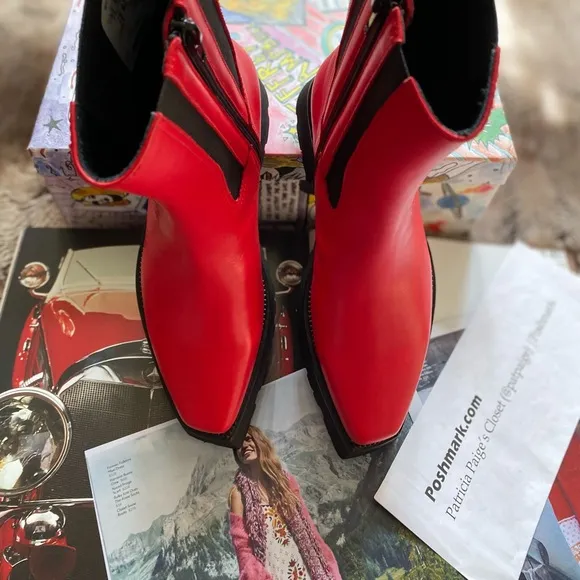 Free People X Jeffrey Campbell Women's Glam Punk Boots
