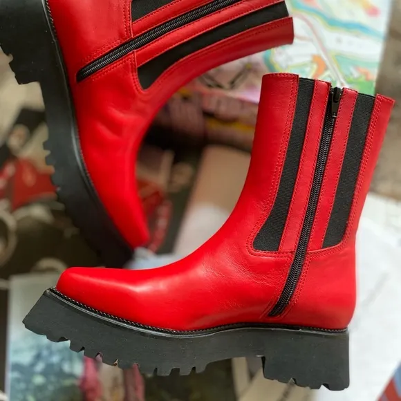 Free People X Jeffrey Campbell Women's Glam Punk Boots