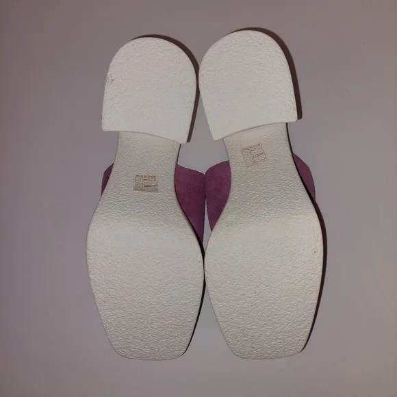 Free People Zoe Orchid Purple Platform Sandals Womens Size 39/8.5