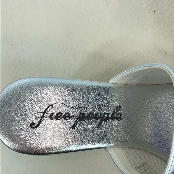Free People Zoe Platform Leather Slide Sandals (Sa)