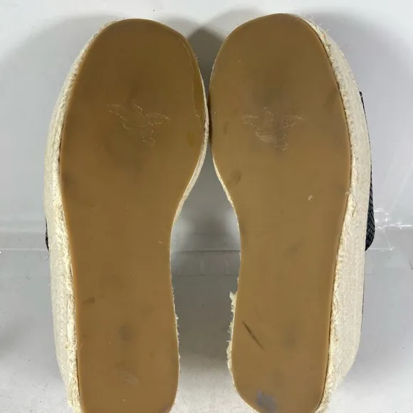 Freebird Miami wedge platform Sandals slides Size 7