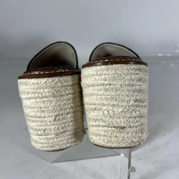 Freebird Miami wedge platform Sandals slides Size 7