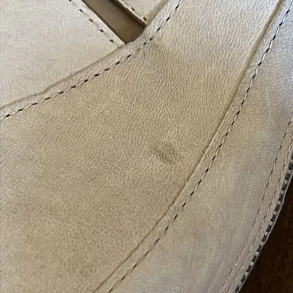 Free People Brayden Fisherman Boot White Ivory EU 40 US 10