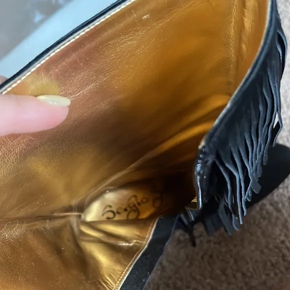 Fringe Platform Boots