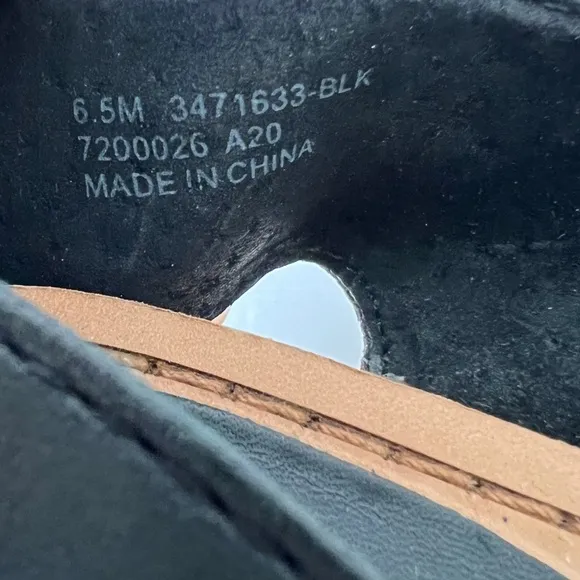 FRYE Alva Platform Black Sandals
