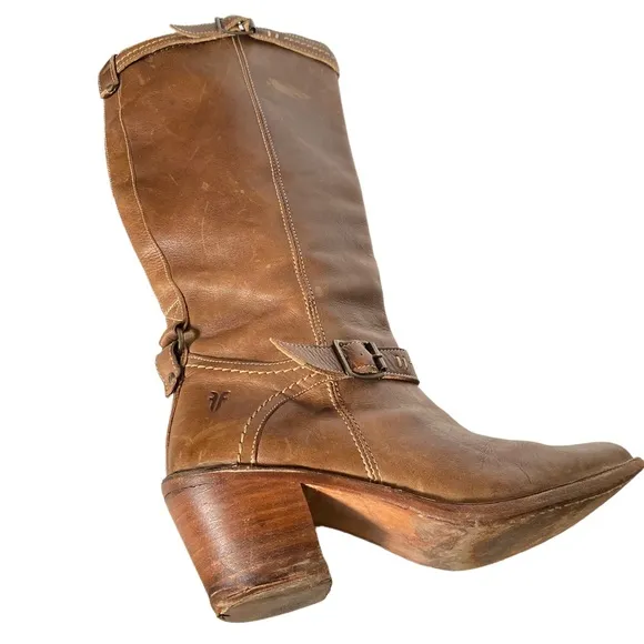Frye leather boots, Sz 10 B