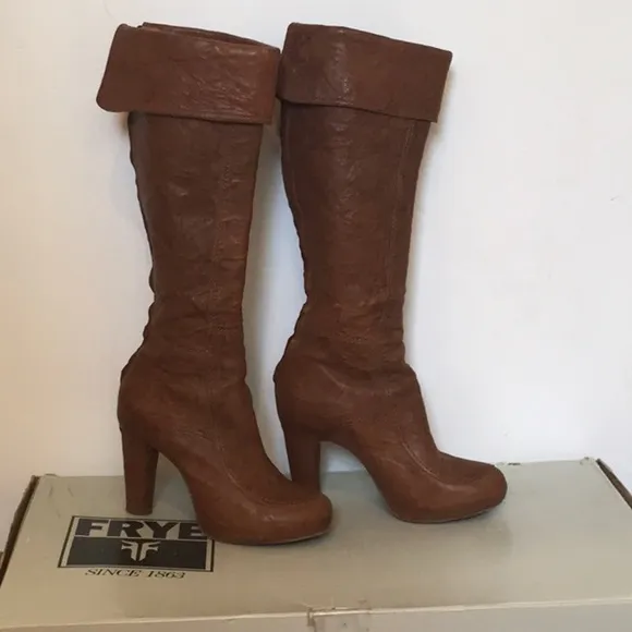 Frye Liv Cuff tall boots