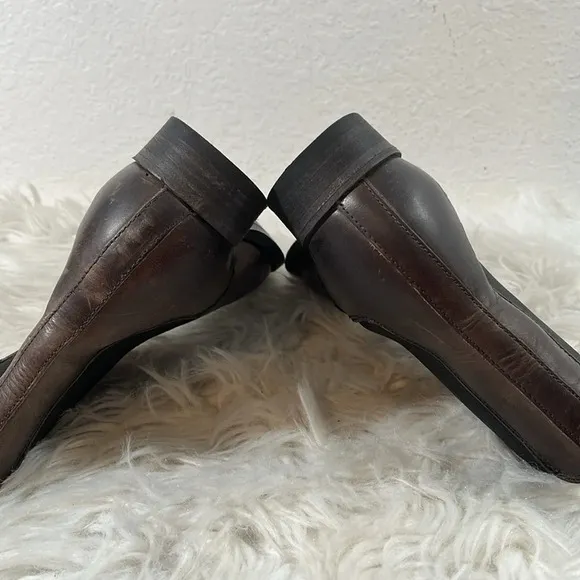 FRYE MELISSA CHELSEA Pull Up Leather Boots Size 7.5