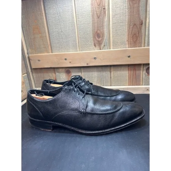 Frye Mens Black Leather Oxford Dress Shoes Size 13D
