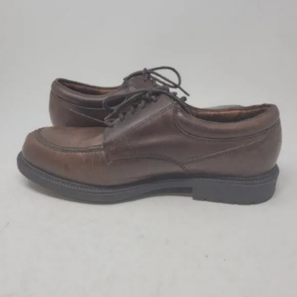 Frye | Mens Taylor Lace up Leather Oxford Shoes Brown