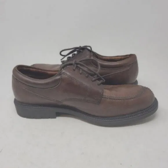 Frye | Mens Taylor Lace up Leather Oxford Shoes Brown