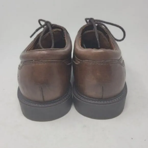 Frye | Mens Taylor Lace up Leather Oxford Shoes Brown