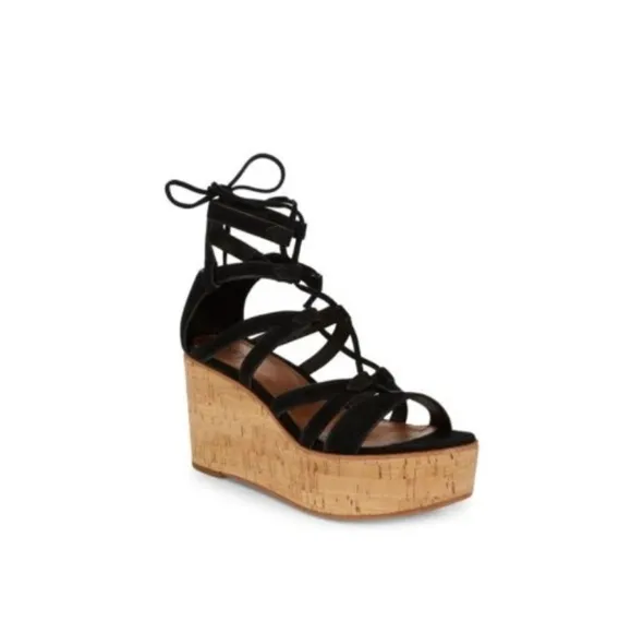 Frye suede gladiator platform sandals Sz-11
