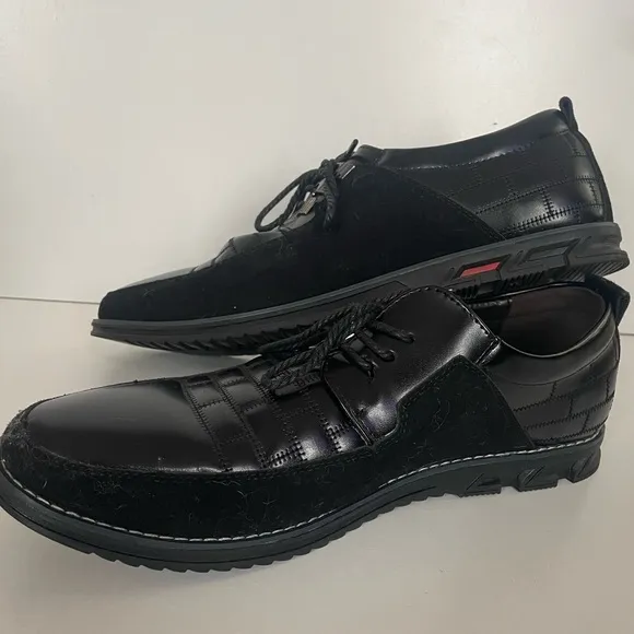 Gatsby black dress shoes size 13.5 men’s