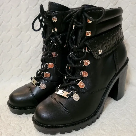 🍃⚘️GBG Los Angeles Guess Combat Boots