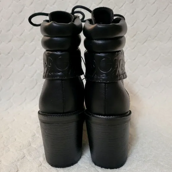 🍃⚘️GBG Los Angeles Guess Combat Boots
