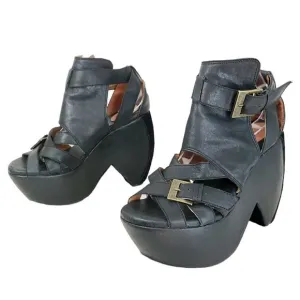 Gee Wawa Shannon Platform Wedge Sandals  9